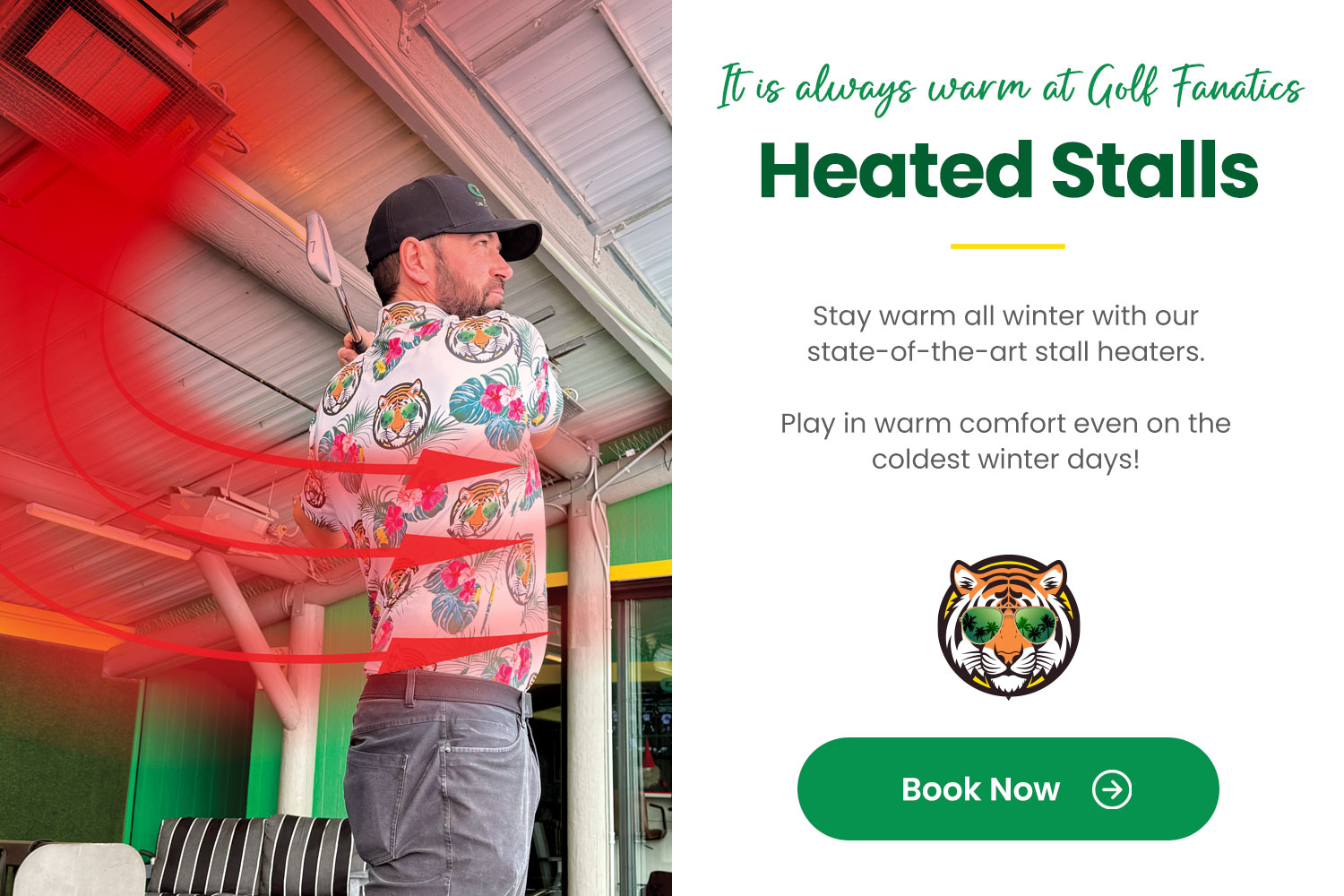 Heated Stalls - Book Now
