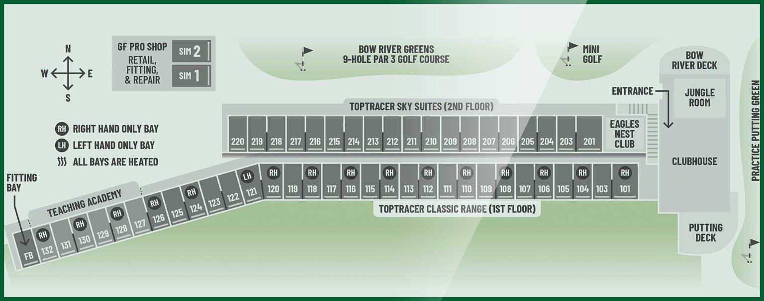 GF Venues Map